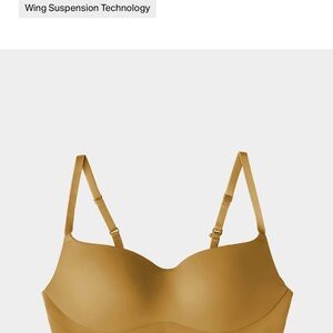 Seamless Molded T-Shirt Bra in Tan
